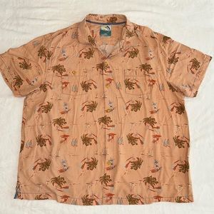 TOMMY BAHAMA 100% SILK XXL